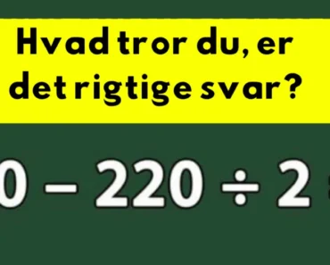 Kan du løse regnestykket fra folkeskolen – uden lommeregner?