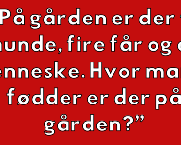 En hjernevrider: Kan du løse denne matematik opgave fra folkeskolen?