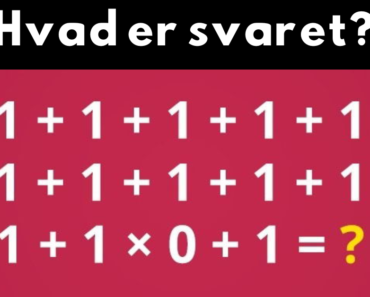 Meget få kan løse denne opgave – kan du finde svaret?