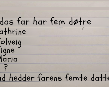 Kun få danskere kan løse denne gåde korrekt! Hvad er svaret?