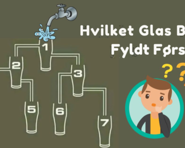 Gæt hvilket glas der bliver fyldt først inden for 30 sekunder