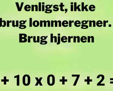 Ingen kan løse dette ved kun at bruge deres hjerne.